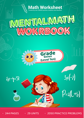 Kumon Alternative Math Worksheets Grade 7 [level 10]