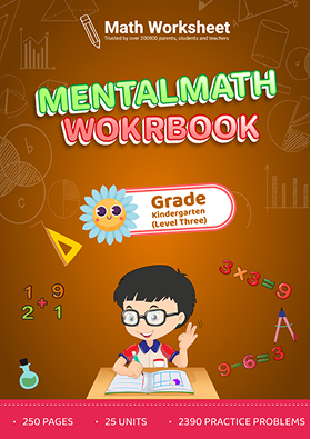 Kumon Alternative Math Worksheets Kindergarten [level 3]