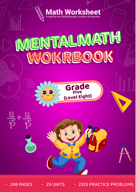 Kumon Alternative Math Worksheets Grade 5 [level 8]